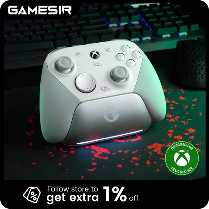 GameSir G7 Pro Xbox Series X|S Controller – Wired for Xbox, Wireless for PC, Bluetooth for Android – Hall Effect, Charging Dock