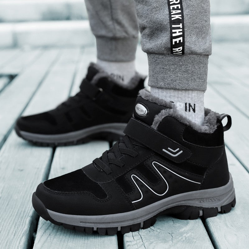 2025 Women Winter Snow Boots For Men And Women Outdoor Hiking Boots Non-Slip Warm Woman's Sneakers Size 35-45 Ankle Footwear