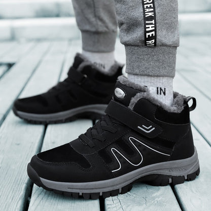 2025 Women Winter Snow Boots For Men And Women Outdoor Hiking Boots Non-Slip Warm Woman's Sneakers Size 35-45 Ankle Footwear