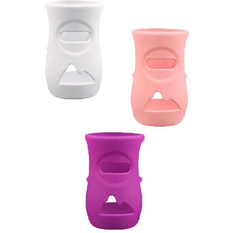 100% Silicone Bottle Sleeves for Philips Avent Natural Glass Baby Bottles, Premium Food-Grade Silicone Bottle Sleeves, 8 oz