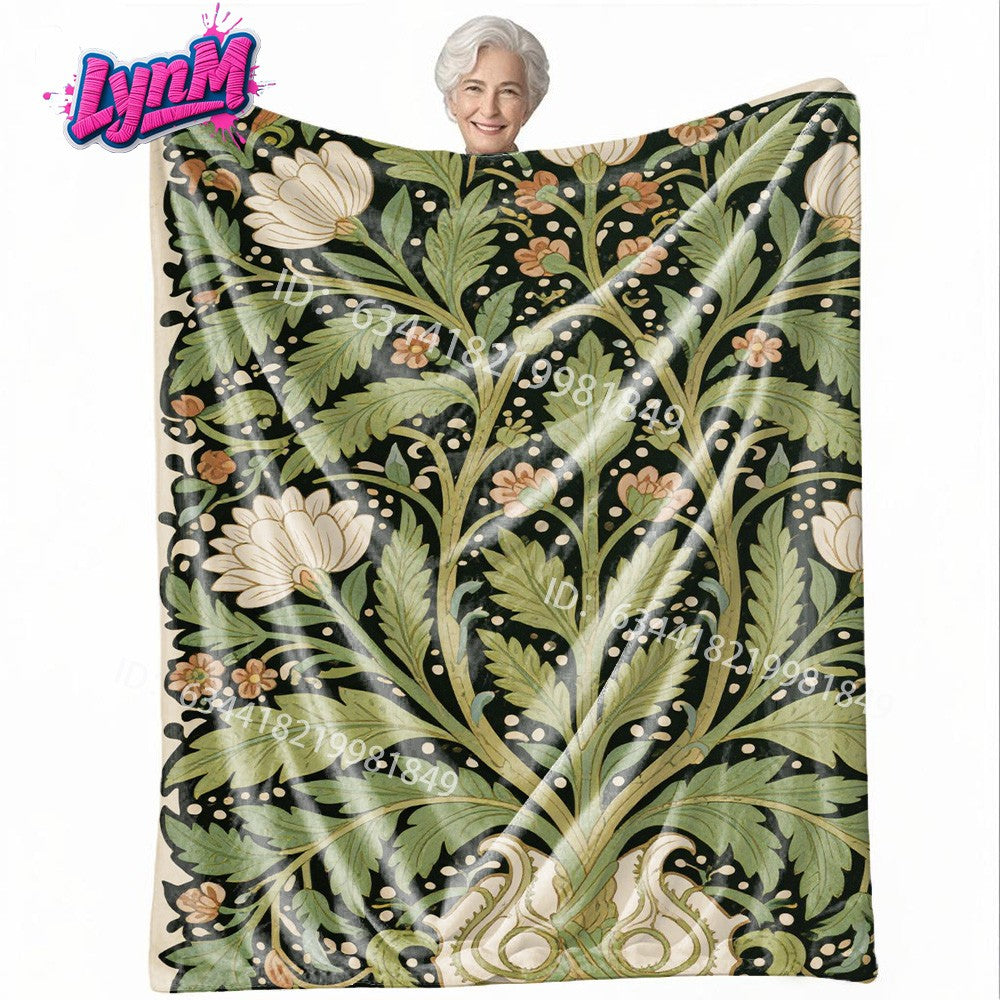 Heavyweight  Flannel | Festive Gift Selectio | Soft and delicate | Keep warm | Room Decor Blanket, Camping Stuff