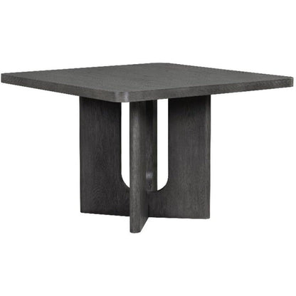 Selyra Modern Solid Wood Square Counter Height Dining Table, 54-inch, Seats 8, Easy Assembly