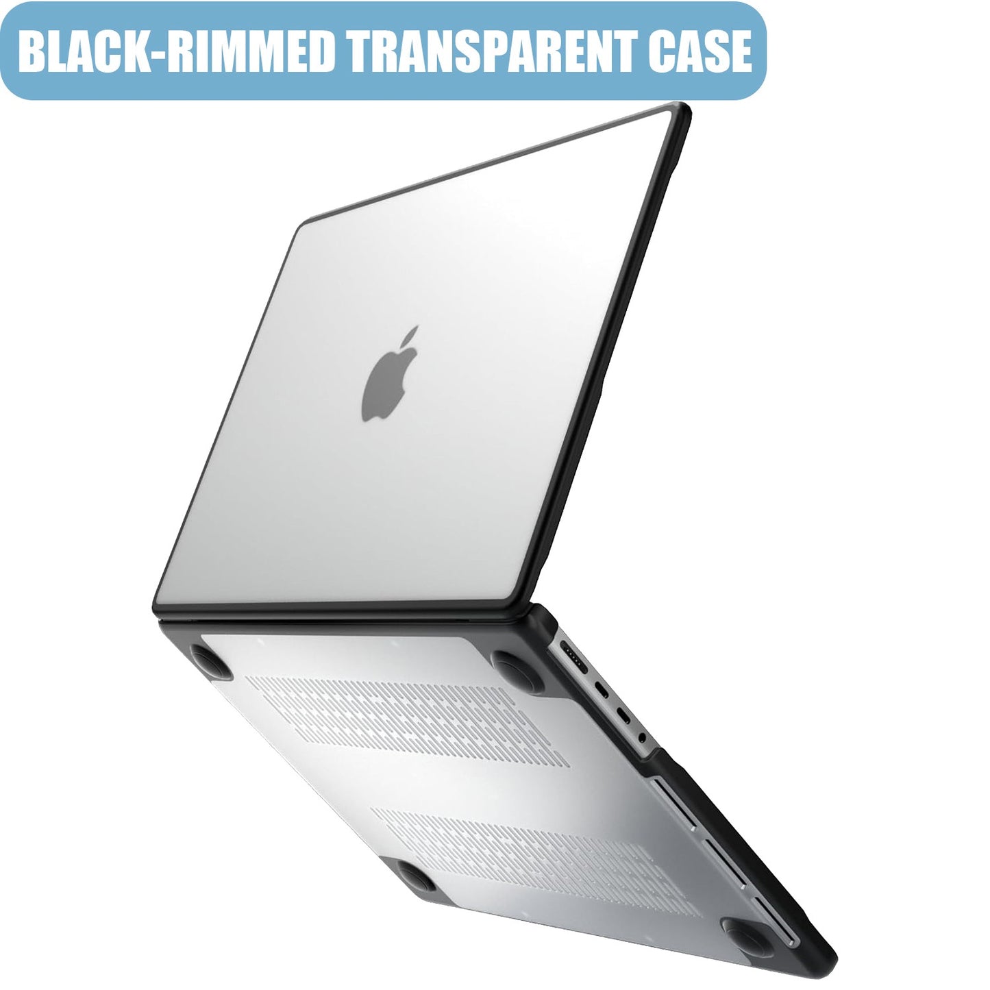 [MacBook Air 13 Case] TPU Soft Edge 2025 M4 Laptop Case For MacBook Air 15.3,Air 13.6 Case M4 M3 M2 For Macbook Pro 14'' M5 2025