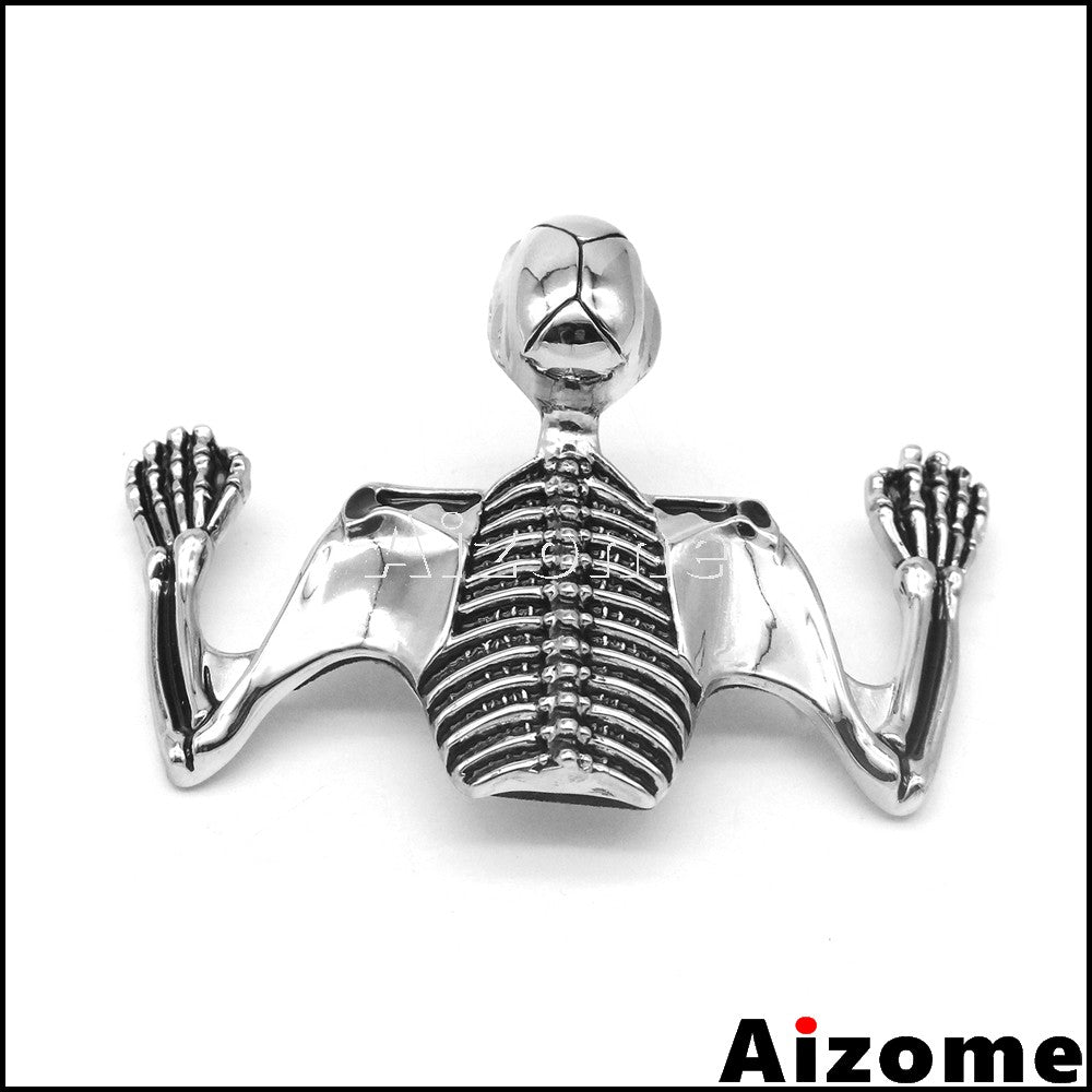 Capacete de Motocicleta com Farol Crânio Capacete Decorativo Figura para Harley Viseira de Farol Personalizada Enfeite de Esqueleto de Aço Adesivo