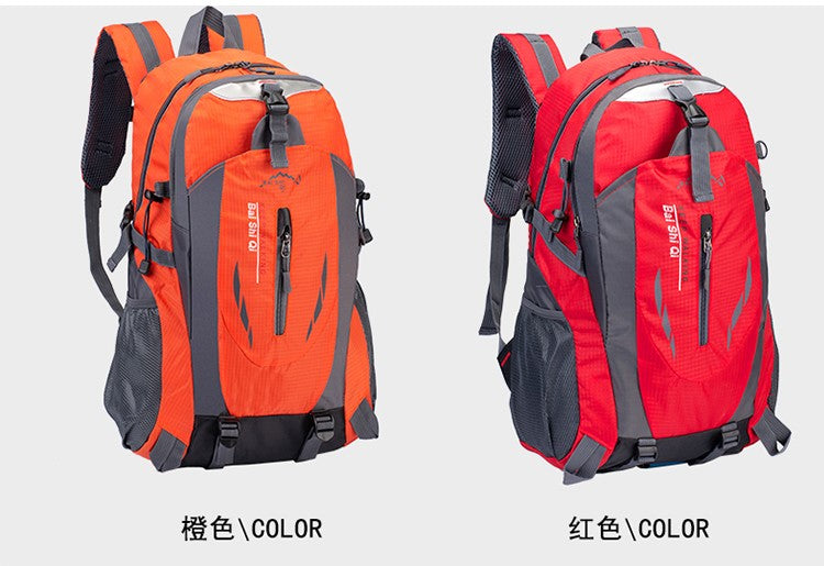 New Camping Backpack 40 Liters Large Capacity Travel Canvas Bag Outdoor Mountaineering Hiking Travel Bag