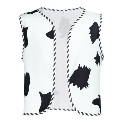 cos costume Story Halloween cosplay Shirt Vest Bandana Cowboy Sheriff role-playing costume
