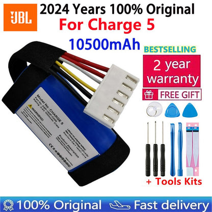 Bateria de substituição de alto-falante original de 2024 para JBL Link 10 20 G03 Clip Charge Boombox Pulse Xtreme Flip 1 2 3 4 5 6 Bateria