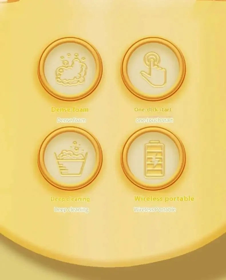 Pet Bubbler Usb Charging Pet Shower Foaming Machine  Automatic Soap Dispenser automatic Pet Washing Bubbler Dog Accessories