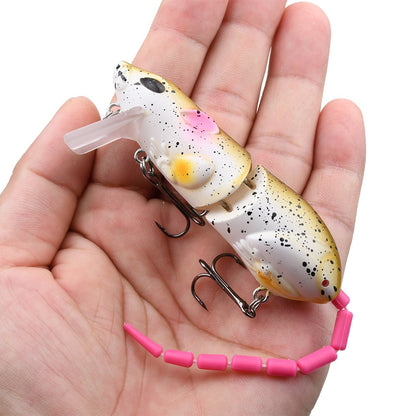 15.5g Mouse Lure Artificial Plastic Mouse Fishing Lure Swimbait Rat Pike Bass Minnow Floatingbaits Fishing Tackle Accessories