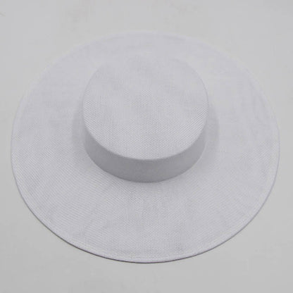 Chapéus Fascinators Femininos Base de Chapéu de Feltro para Festa Casamento Chapéu LUNQUIL de Aba Larga Chapéu Fedora Acessório de Cabelo Kentucky Derby