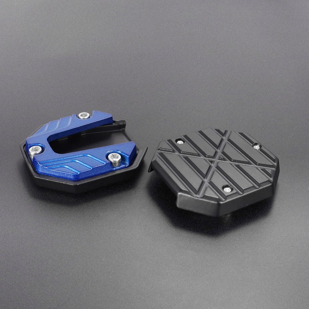 Suporte Lateral Extensor Universal para Motocicleta Scooter Bike, Placa de Apoio para Extensão do Pé, Base Alargada Antiderrapante