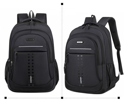 Men's and women's backpack Oxford waterproof backpack Business computer bag Leisure travel backpack High school student backpack