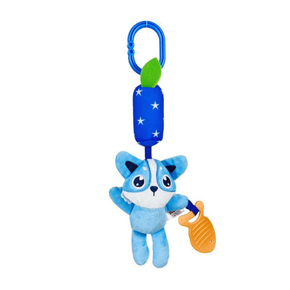 Soft Animal Hanging Handbells Rattles Plush Infant Baby Development Handle Sensory Toys WIth Teether Baby Toy For Newborn Gifts