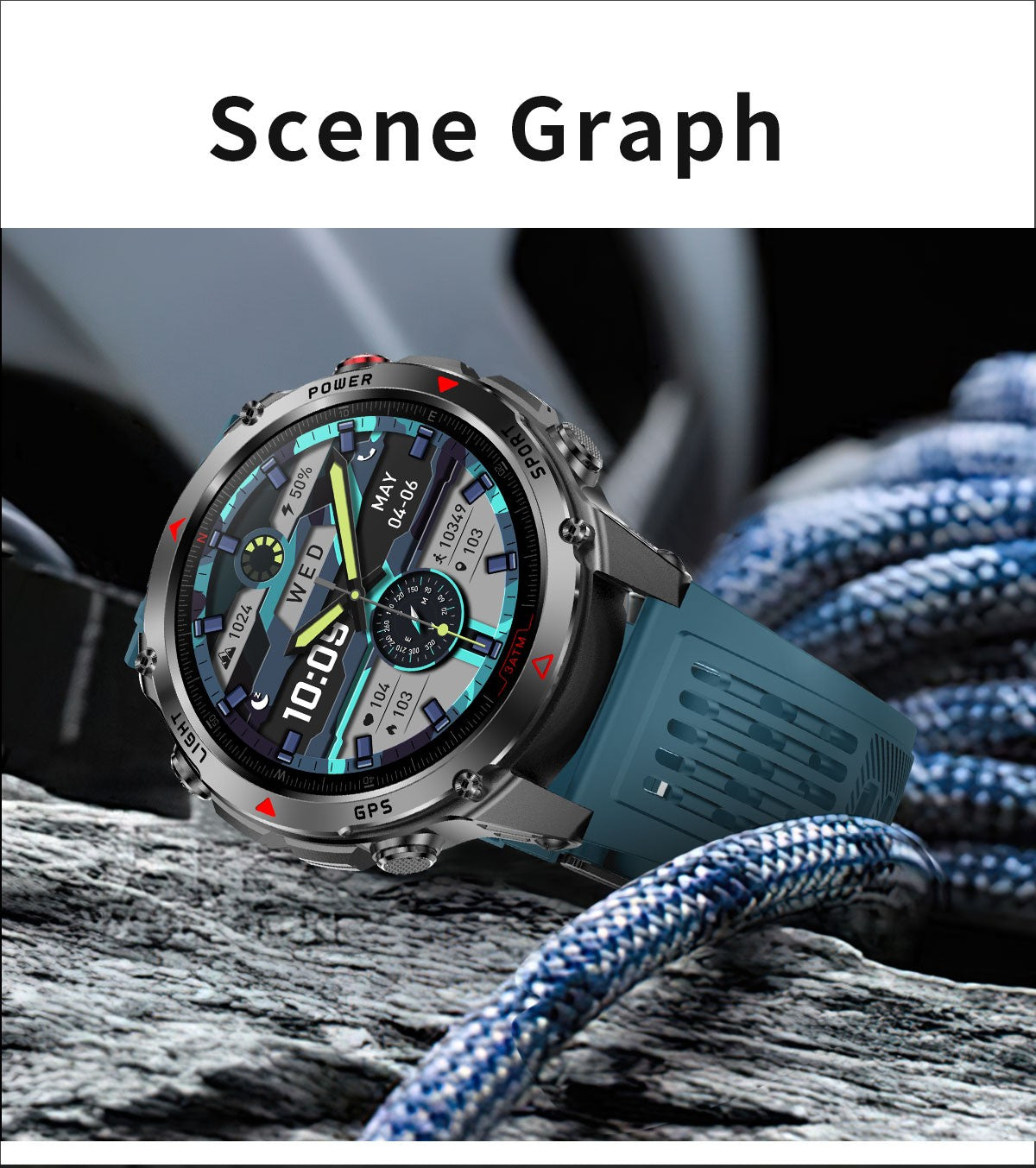 2025 Novo Smartwatch Profissional GPS Esportivo ao Ar Livre Corrida Rastreamento GPS Natação Bússola Altímetro 3ATM Pulseiras Esportivas Masculino