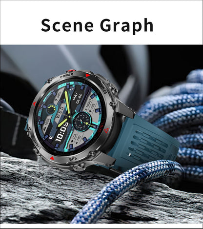 2025 Novo Smartwatch Profissional GPS Esportivo ao Ar Livre Corrida Rastreamento GPS Natação Bússola Altímetro 3ATM Pulseiras Esportivas Masculino