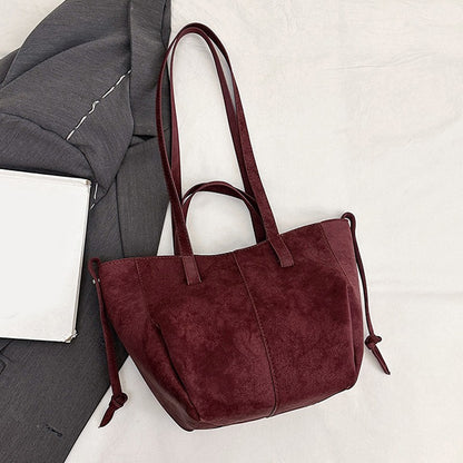 Large Capacity PU Leather Shoulder Bags for Women 2025 Luxury Designer Crossbody Bag Females Brand Retro New Handbags and Purses