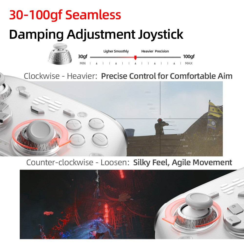 Beitong Kunpeng 70 Elite: AI-Enhanced Wireless Controller with Adaptive Triggers for Switch 2, PC, Mobile & Teams
