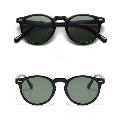 2024 Polarized Sunglasses Men Women Brand Designer Retro Round Sun Glasses Vintage Male Female Goggles UV400 Oculos Gafas De Sol