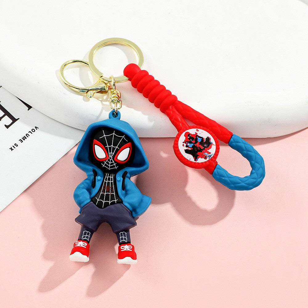 Marvel Spider Man Boneco Fofo Widget Bonecos de Ação Vingadores Homem de Ferro Capitão América Chaveiro Bolsa Chaveiro Widget Presentes de Aniversário