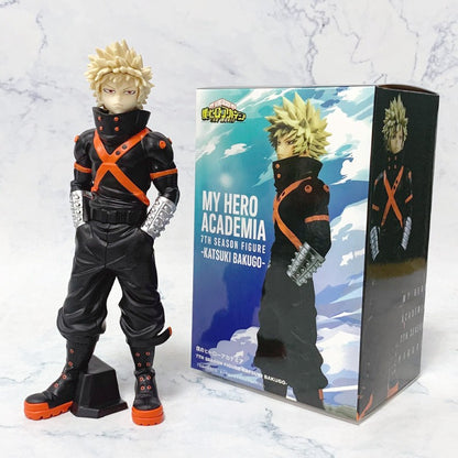 Em Estoque Novo Anime My Hero Academia Midoriya Izuku Bakugou Katsuki Ochaco Uraraka Bonecos de Anime Brinquedos para Crianças Presente de Natal