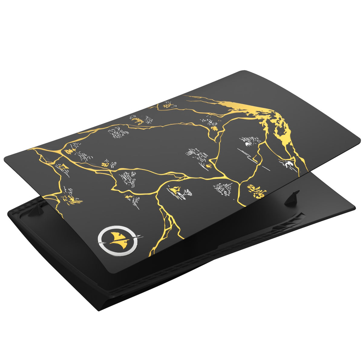 Console Replacement Ghost Faceplate Compatible with PS5 Disc Edition Side Panel Faceplate Back Plate Shell for PS5 Disc