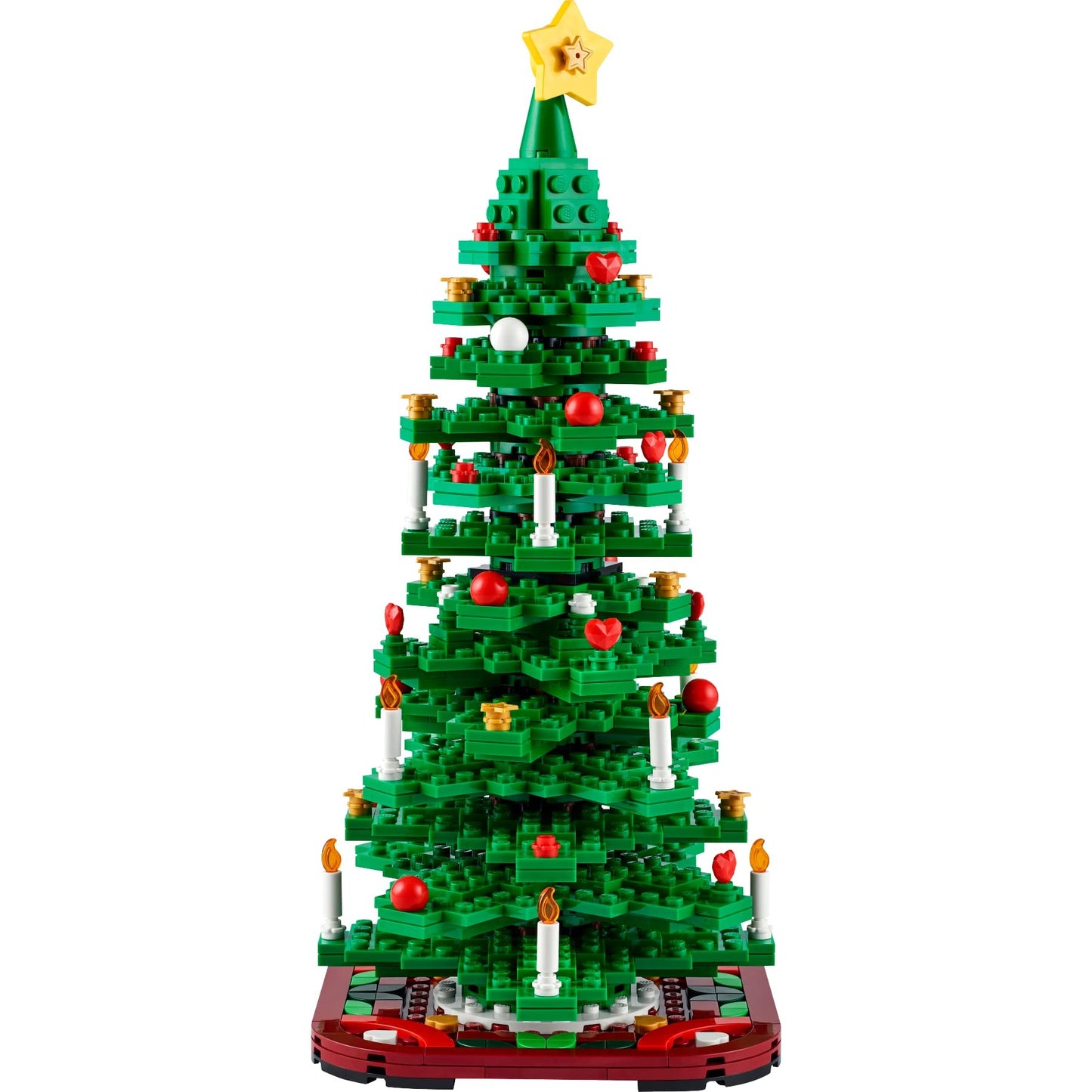 LEGO Árvore de Natal 2 em 1 para Reconstruir 40573 Kit de Blocos de Montar Brinquedos para Crianças a Partir de 12 Anos Presente de Aniversário Natal (476 Peças)