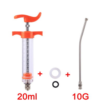 Seringa de Alimentação de Papagaios de Alta Qualidade 10ml 20ml  Seringa Alimentadora de Pássaros Papagaios  Seringa de Leite para Alimentador de Pássaros Agulha Alimentadora de Animais de Estimação