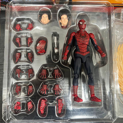 Novo Mafex 241 Tobey Maguire Homem-Aranha Sem Volta Para Casa Coleção Bonecos Amigável da Vizinhança Brinquedos Presentes Modelo KO
