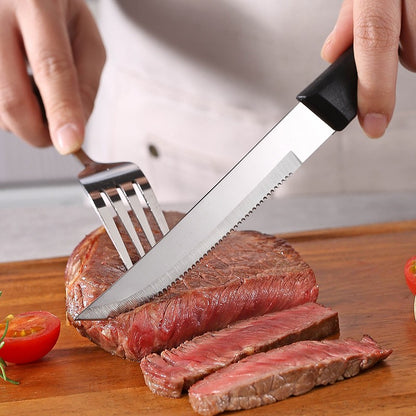 Stainless Steel Steak Knife Kitchen Utensils Cutlery Practical High Quality Plastic Handle Available In Dishwasher Peel Knife