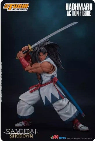 ?Original?Storm Collectibles 1/12 Scale SNK Samurai Shodown Haohmaru Normal Color & Blood Version Action Figure Model Toys