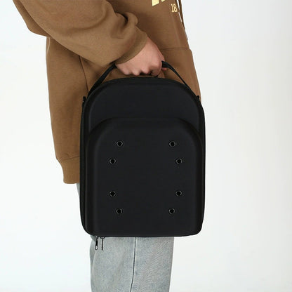 Portable Baseball Caps Storage Bag Dirt Hard EVA Organizer Hats Holder Multifunction Hats HandBag for Travel Outdoor Use Handbag