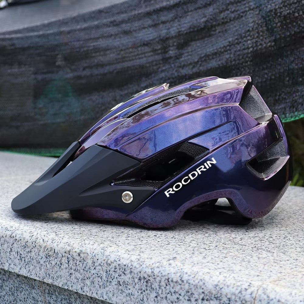Capacete de Ciclismo Integrado ROCDRIN para MTB e DH, Capacete de Bicicleta de Estrada e Montanha Ultraleve para Corrida e Ciclismo