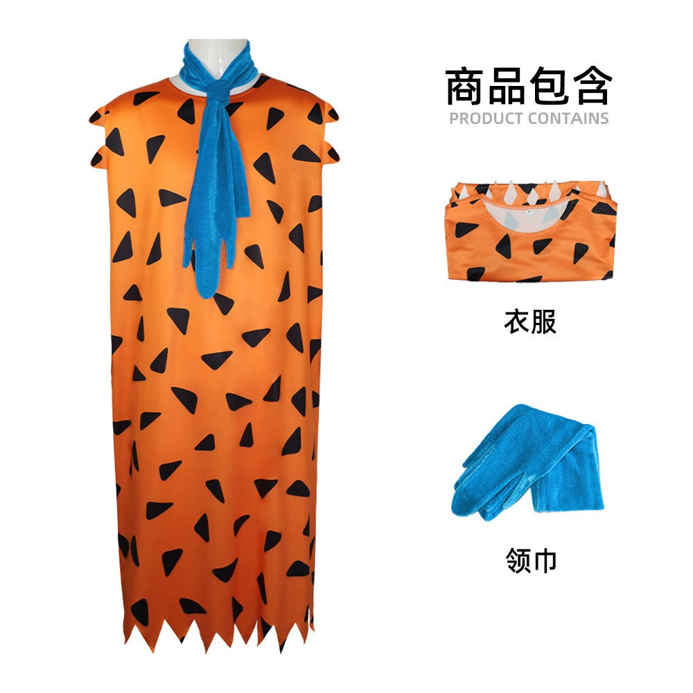 Modern Primitive People Adult and Children Cosplay Performance Costumes Halloween Indian Activity Performance Costumes