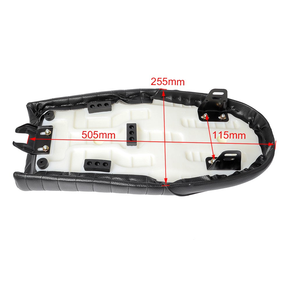 Motorcycle Cafe Racer Vintage Replacement Hump Saddle Seat Bag Suitable Hump Cushion For Yamaha Kawasaki Honda Cg125