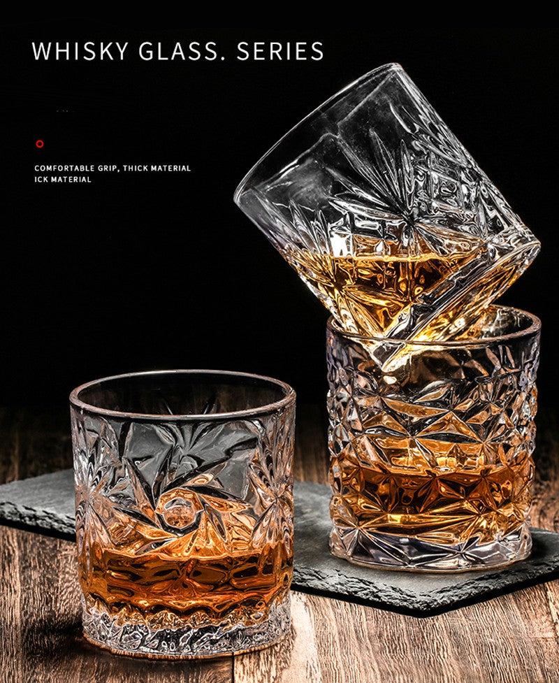 Copos de uísque, Copos de uísque escocês, Copos de uísque estilo "Old Fashioned"/ Presente perfeito para amantes de uísque escocês/ Vidraria elegante para bourbon/rum