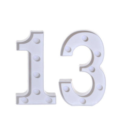 2Pcs Number 16 18 21 30 Led Light String Happy Birthday Party Decoration Wedding Anniversary Adult Birthday Party Gift Light Led