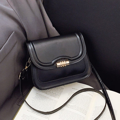 Latest Retro Crossbody Bag for Women High End Fashion Saddle Shoulder Handbag Unique Design