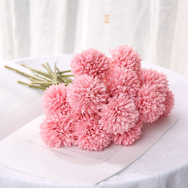 3/5Pcs Dandelion Flower Bouquet Valentine's Day Party Birthday Room Decoration New Year's Gift Supplies Hyacinth Wedding Decor