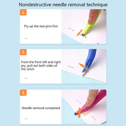 Portable Magnetic Staple Remover Puller Less Effort for Staples Removal Tool for Home Office School Stationary