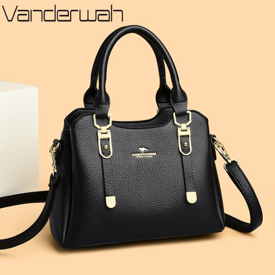 Luxury Soft Leather Purses and Handbags for Women Casual Top Quality Women Bags Ladies Shoulder Crossbody Bag Female Sac A Main