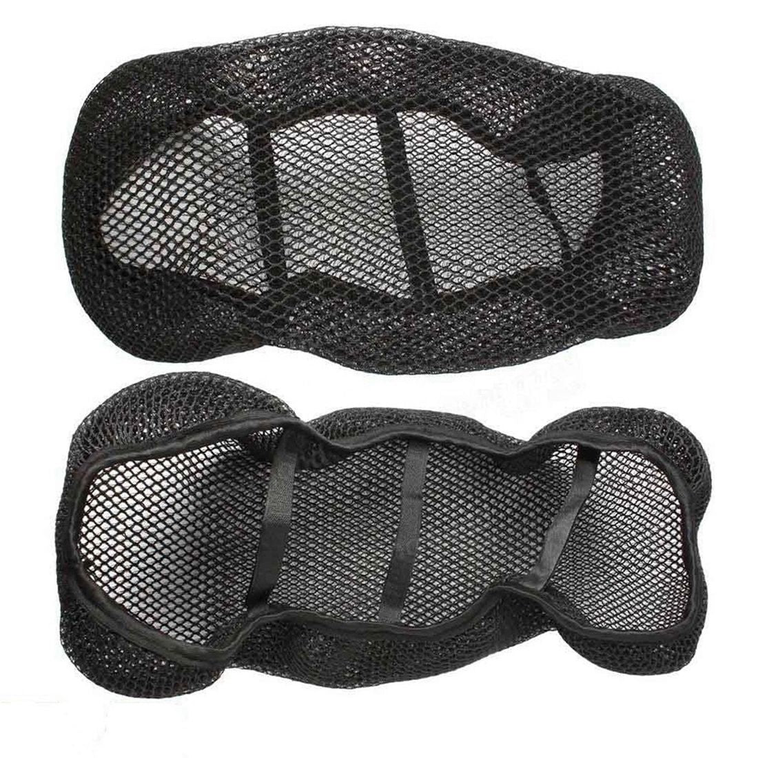 Capa de Assento de Motocicleta em Malha 3D Respirável Antiderrapante para Quatro Estações Capas de Assento de Scooter para Motocicleta Almofada Acessórios M/L/XL/XXL/XXXL