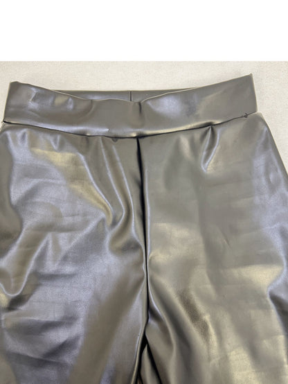 Sexy vintage black leather pants women new High Waist y2k Leather Club party streetwear pants fashion Slim harajuku PU trousers