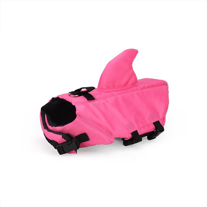 Colete Salva-Vidas Tubarão para Cães, Roupa de Natação para Cães Pequenos e Médios, Roupa de Banho para Pets