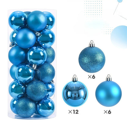 3/4cm Christmas Ball Hanging Christmas Tree Ornament for Home Indoor Decor New Year 2026 Navidad DIY Christmas Decoration Gifts