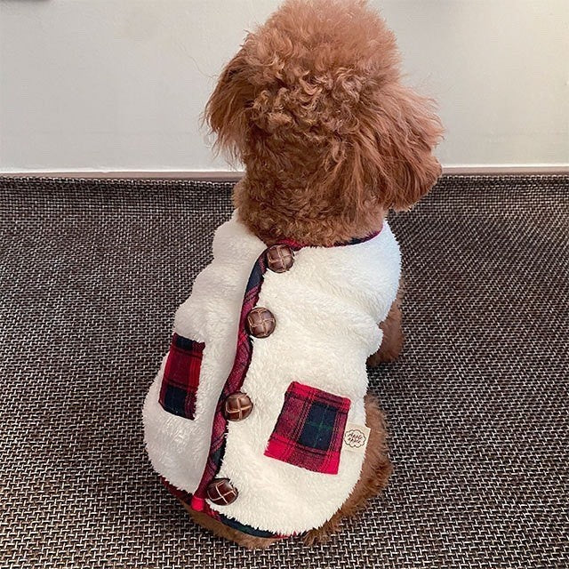 Roupas de Natal para Golden Retriever Cães de Médio e Grande Porte Inverno Colete de Duas Pernas Cães Gatos Roupas para Pets Suprimentos para Cães Roupas Atacado