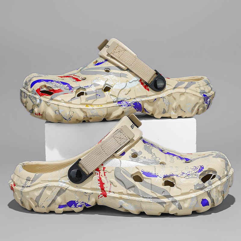 Man Shoes EVA Slippers Summer Men Garden Clogs 2025 Summer Slippers for men Outdoor Slide Soft Beach Shoes Male Summer Sandals