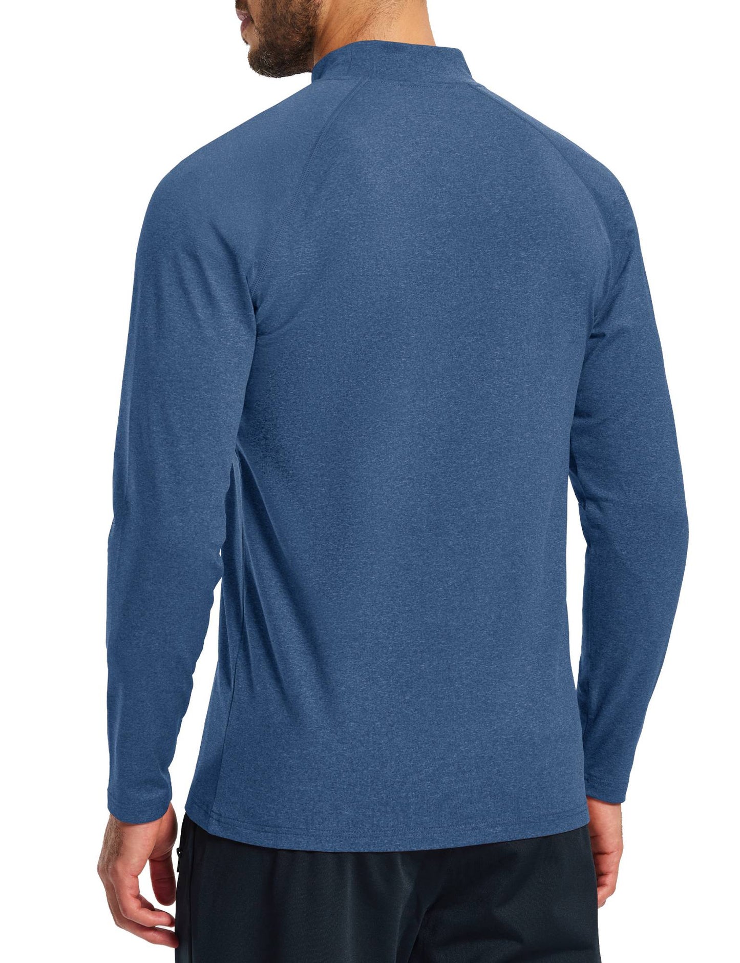 TACVASEN Men's Thermal Shirts Long Sleeve Micro-fleece Fleece Lined Base Layer Undershirts Athletic Warm Winter Workout Top