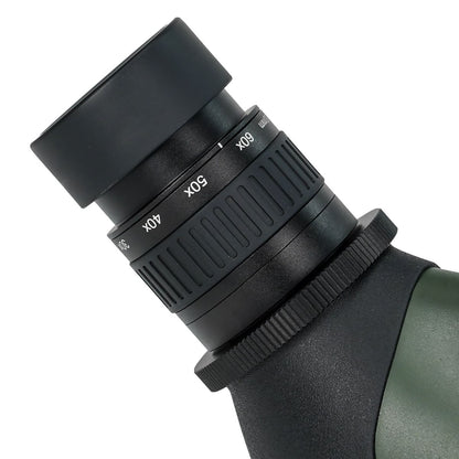 Telescópio terrestre Svbony SA412 20-60X80 com câmera Wi-Fi para fotografia e observação de pássaros