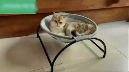 Cama de Gato Rede Cama de Gato Cama para Dormir para Gato Cadeira de Praia Respirável e Fresca Sofá Rede para Gato