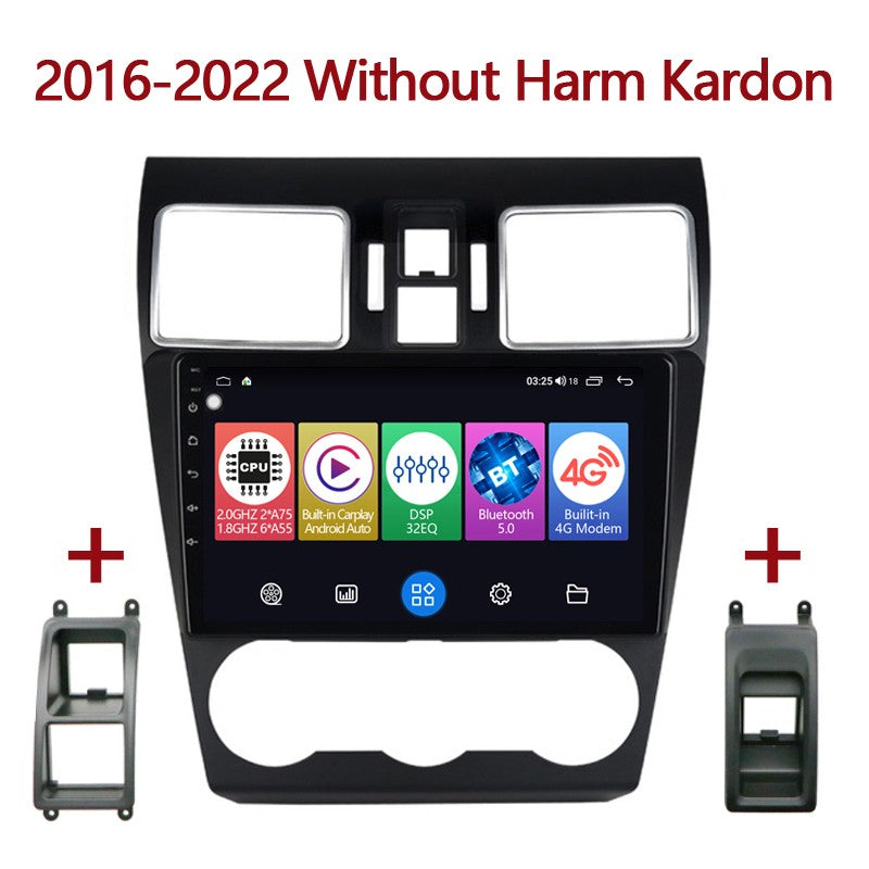 Idoing 9"Car Android Radio Vedio GPS Player For Subaru WRX 2016-2021 GPS Navigation Carplay Auto Head Unit Plug And Play No 2Din